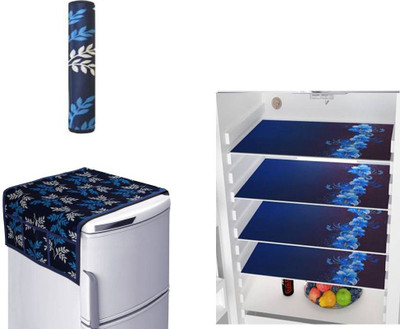 RichBox Refrigerator  Cover(Width: 97 cm, BLUE)