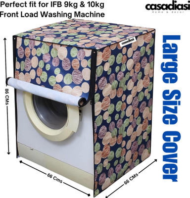 Casadiasi Front Loading Washing Machine  Cover(Width: 66 cm, Multi Color)