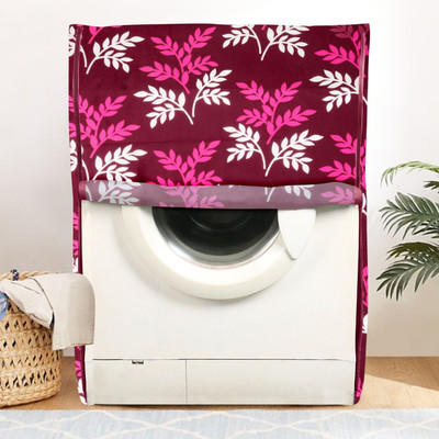 E-Retailer Front Loading Washing Machine  Cover(Width: 58 cm, Purple)