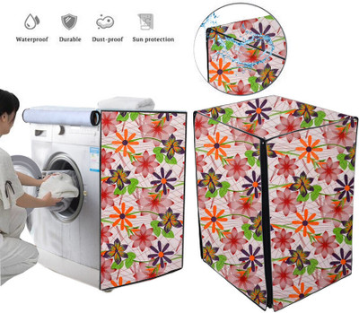 Decorly Furnishings Front Loading Washing Machine  Cover(Width: 62 cm, MALTICOLOUR)