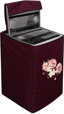 MMGRN Top Loading Washing Machine  Cover(Width: 60 cm, Maroon)