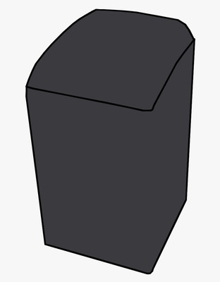 KVAR Top Loading Washing Machine  Cover(Width: 69 cm, Grey)