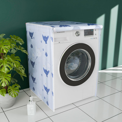 KUBER INDUSTRIES Top Loading Washing Machine  Cover(Width: 63 cm, Sky Blue & Blue)