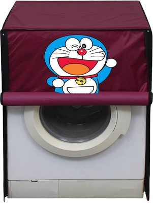 MGRN Front Loading Washing Machine  Cover(Width: 68.2 cm, Maroon)