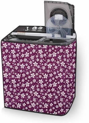 Wings Star Semi-Automatic Washing Machine  Cover(Width: 84 cm, Magenta)