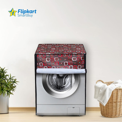 Flipkart SmartBuy Front Loading Washing Machine  Cover(Width: 61 cm, Maroon Green)