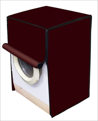 ABCD Front Loading Washing Machine  Cover(Width: 60.96 cm, Maroon)