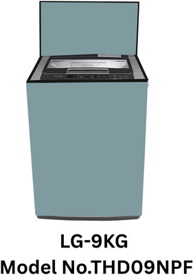 Elam Decor Top Loading Washing Machine  Cover(Width: 58 cm, Grey)