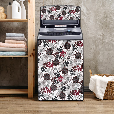 Star Weaves Top Loading Washing Machine  Cover(Width: 58 cm, Waterproof & Dustproof with Zipper, Fits 6-7 Kg, (Size - 58X58X89 Cm) - KUM180)