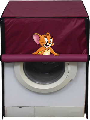MGRN Front Loading Washing Machine  Cover(Width: 69 cm, Maroon)