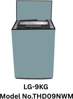 Elam Decor Top Loading Washing Machine  Cover(Width: 58 cm, Grey)