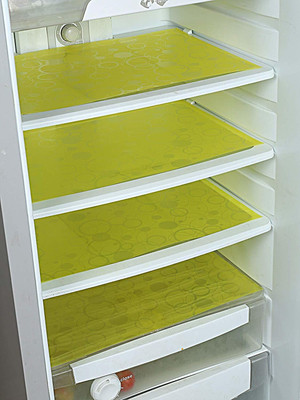 KUBER INDUSTRIES Fridge Mat(Width: 48 cm, Yellow)