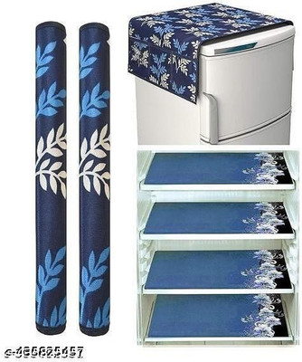 RichBox Refrigerator  Cover(Width: 54 cm, Blue)