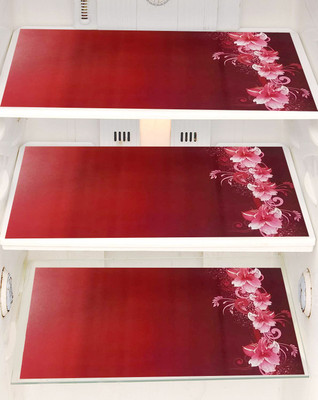 TORODINEART Fridge Mat(Width: 43 cm, Multicolor)