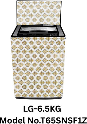 Elam Decor Top Loading Washing Machine  Cover(Width: 58 cm, Dmass Gold)