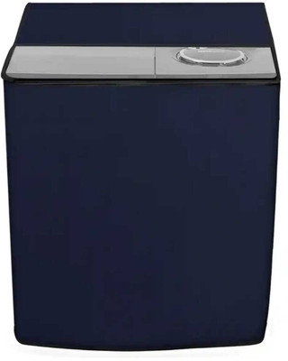 Gudheniya Enterprises Semi-Automatic Washing Machine  Cover(Width: 88 cm, Navy Blue)