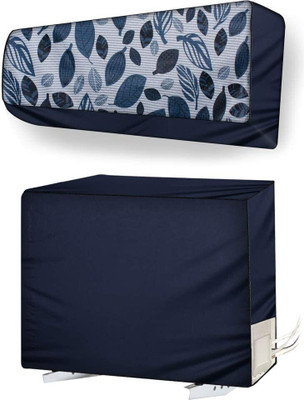 Bugzz Air Conditioner  Cover(Width: 30.5 cm, BLUE)
