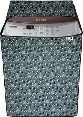 AAVYA UNIQUE FASHION Top Loading Washing Machine  Cover(Width: 63.7 cm, Grey,Silver)