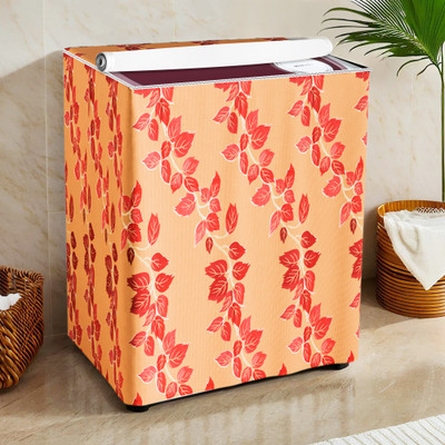 KUBER INDUSTRIES Semi-Automatic Washing Machine  Cover(Width: 81 cm, Red)