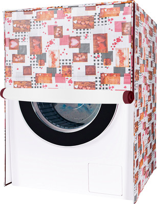 KUBER INDUSTRIES Front Loading Washing Machine  Cover(Width: 59 cm, White)