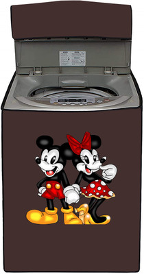 ME AND ME Top Loading Washing Machine  Cover(Width: 62 cm, Blue, Red)