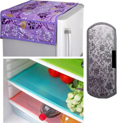 KUBER INDUSTRIES Fridge Mat(Width: 54 cm, Purple)