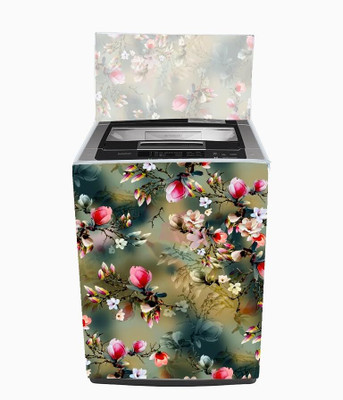 Mogne Fab Top Loading Washing Machine  Cover(Width: 60 cm, Green)