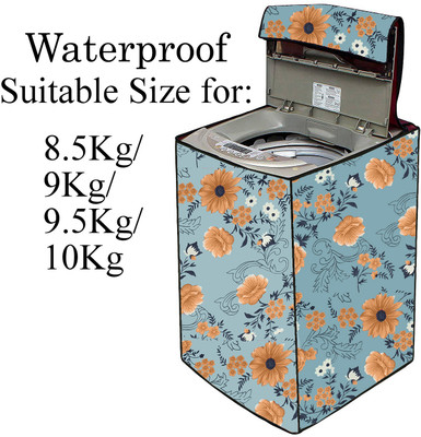 Declooms Top Loading Washing Machine  Cover(Width: 64 cm, Orange)