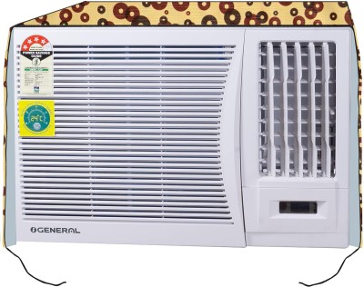 AAVYA UNIQUE FASHION Air Conditioner  Cover(Width: 68.58 cm, Yellow,Red)