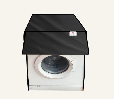 GURU-ISHMA Front Loading Washing Machine  Cover(Width: 60.96 cm, Grey)