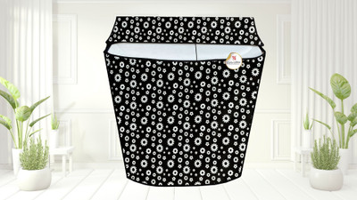 GURU ISHMA Semi-Automatic Washing Machine  Cover(Width: 82.55 cm, black)