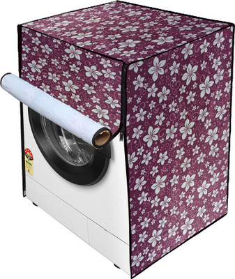 Star Weaves Front Loading Washing Machine  Cover(Width: 60 cm, Red)