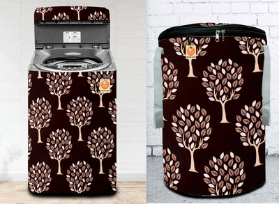 Kanushi Industries Top Loading Washing Machine  Cover(Width: 58 cm, Brown)