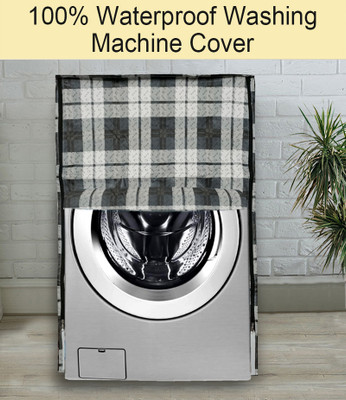 Flipkart SmartBuy Front Loading Washing Machine  Cover(Width: 55 cm, BLACK, WHITE)