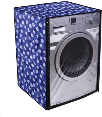 Nitasha Front Loading Washing Machine  Cover(Width: 69 cm, Blue)