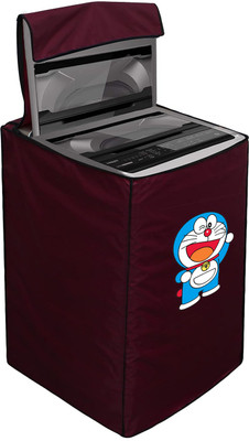MMGRN Top Loading Washing Machine  Cover(Width: 60.2 cm, Maroon)