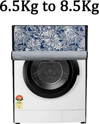 Wings Star Front Loading Washing Machine  Cover(Width: 61 cm, Blue)