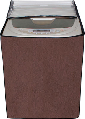 Crosia Craft Top Loading Washing Machine  Cover(Width: 66 cm, Brown)