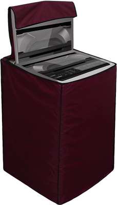 Wings Star Top Loading Washing Machine  Cover(Width: 61 cm, Maroon)