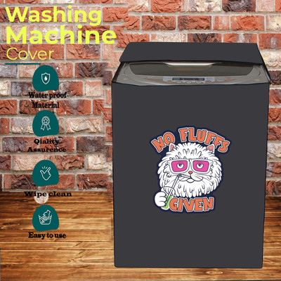 KVAR Top Loading Washing Machine  Cover(Width: 67 cm, Grey)