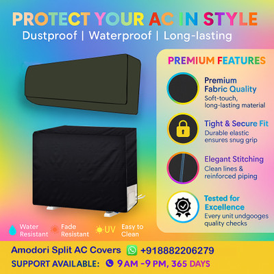 Amodori Air Conditioner  Cover(Width: 114.3 cm, Green)