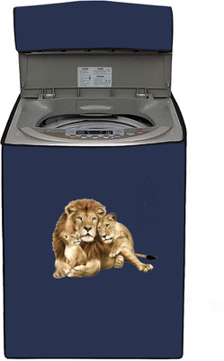 SIMSSOLUTIONS Top Loading Washing Machine  Cover(Width: 66 cm, Blue)