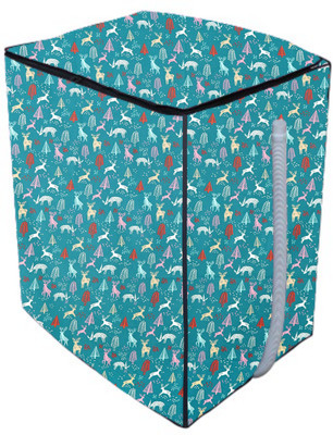 Nitasha Semi-Automatic Washing Machine  Cover(Width: 91 cm, Red)