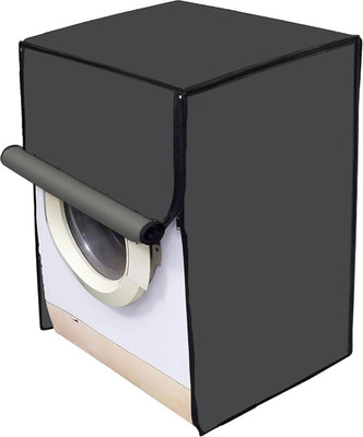 POOZA MEGA MART Front Loading Washing Machine  Cover(Width: 24 cm, Grey)