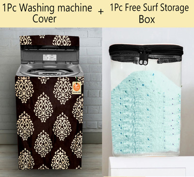 Kanushi Industries Top Loading Washing Machine  Cover(Width: 55 cm, Brown)