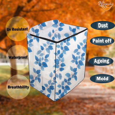 Nitasha Semi-Automatic Washing Machine  Cover(Width: 63 cm, Transparent)