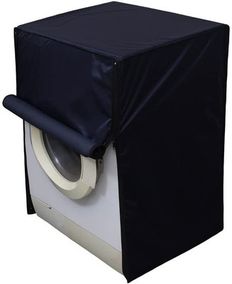 JM Homefurnishings Front Loading Washing Machine  Cover(Width: 86 cm, Blue)