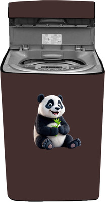 Amodori Top Loading Washing Machine  Cover(Width: 56 cm, Brown, White)