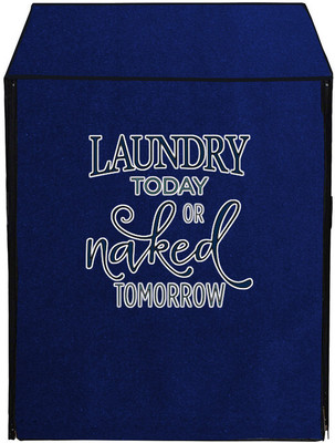 Archistylo Front Loading Washing Machine  Cover(Width: 68 cm, Blue)