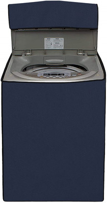 JM Homefurnishings Top Loading Washing Machine  Cover(Width: 67 cm, Blue)
